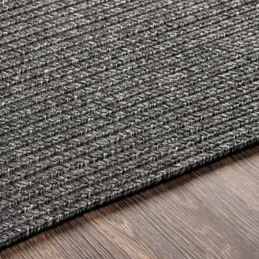 media image for Chesapeake Bay Indoor/Outdoor Charcoal Rug Texture Image 288