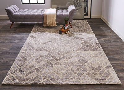 product image for Palatez Hand Tufted Opal Gray and Warm Rug by BD Fine Roomscene Image 1 68