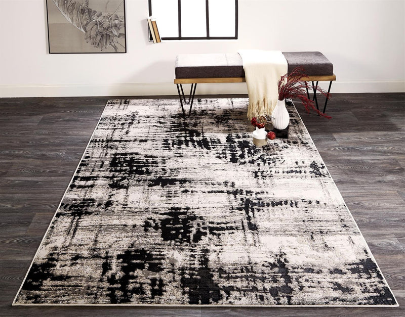 media image for Orin Silver Rug by BD Fine Roomscene Image 1 28