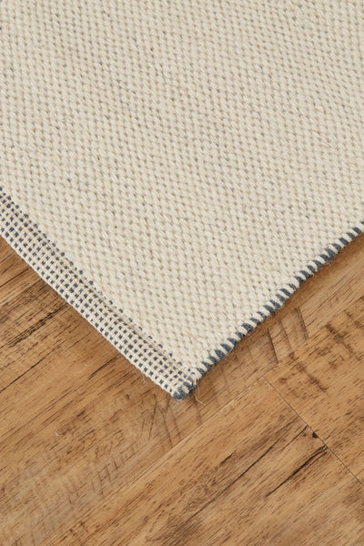 product image for Gilda Hand Woven Blue and Ivory Rug by BD Fine Corner Image 1 25