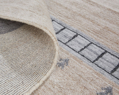 product image for Yurie Beige and Gray Rug by BD Fine Roll Image 1 13