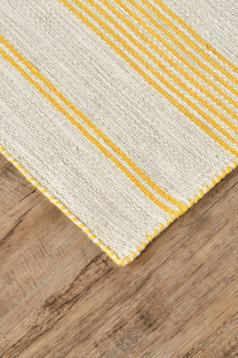 media image for Granberg Hand Woven Yellow and Ivory Rug by BD Fine Corner Image 1 283