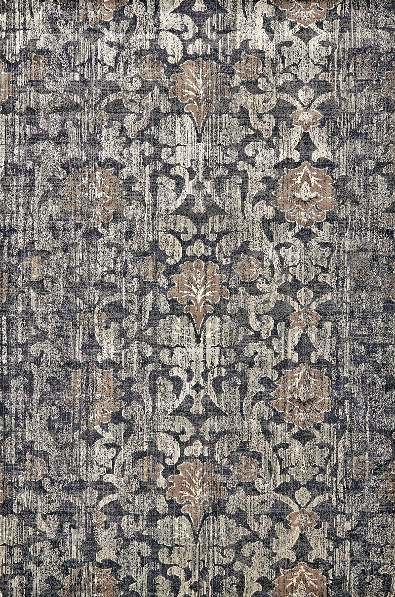 media image for Margaux Gray and Brown Rug by BD Fine Flatshot Image 1 284