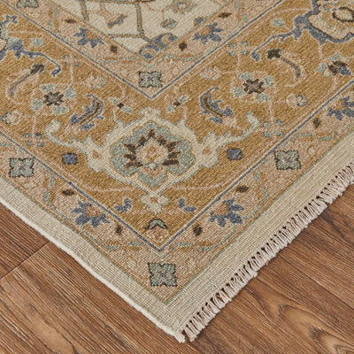 product image for Aleska Oriental Ivory/Gold Rug 2 3