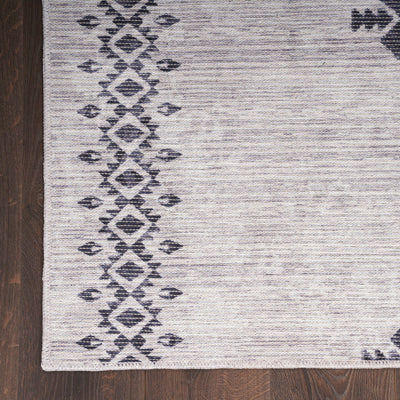 product image for Nicole Curtis Machine Washable Series Ivory Charcoal Scandinavian Rug By Nicole Curtis Nsn 099446163332 5 64