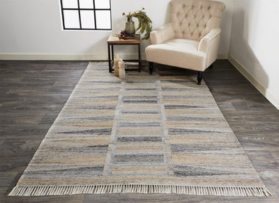 product image for Elstow Latte Tan and Gray Rug by BD Fine Roomscene Image 1 59