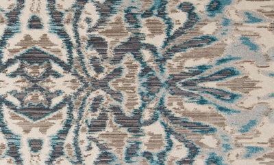 product image for Arsene Teal and Taupe Rug by BD Fine Texture Image 1 72