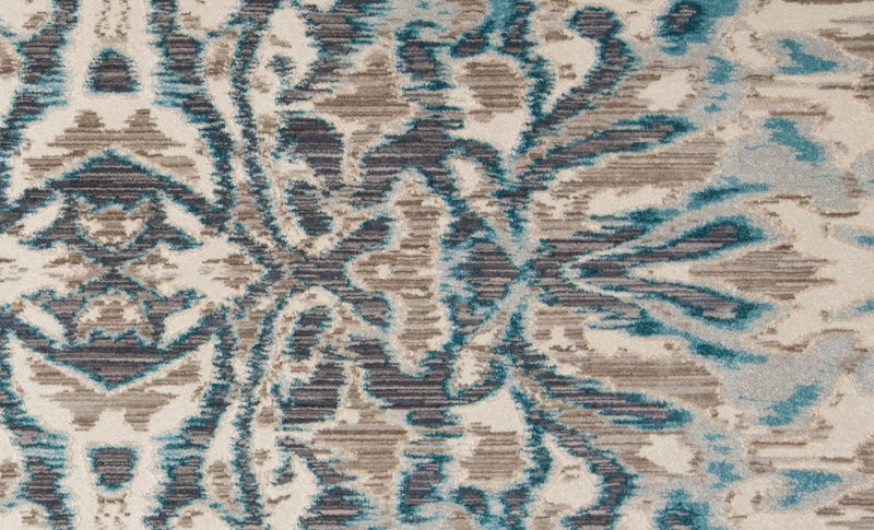 media image for Arsene Teal and Taupe Rug by BD Fine Texture Image 1 218