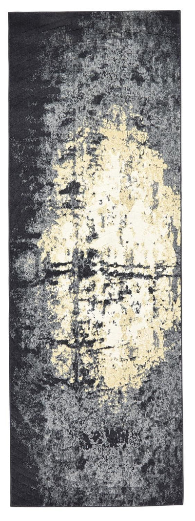 product image for Milania Gray and Gold Rug by BD Fine Flatshot Image 1 19