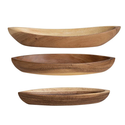 product image of Boat Shaped Bowls - Set of 3 553