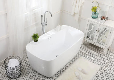 product image for calum 59 soaking bathtub by elegant furniture bt10559gw 12 58