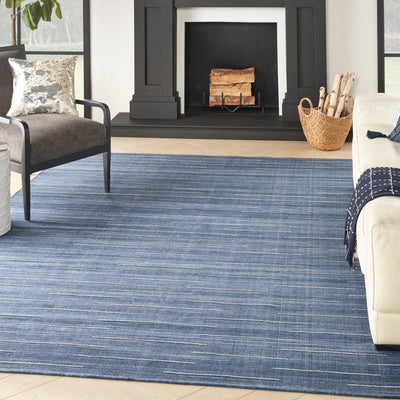 product image for Nourison Home Interweave Navy Modern Rug By Nourison Nsn 099446113221 6 3