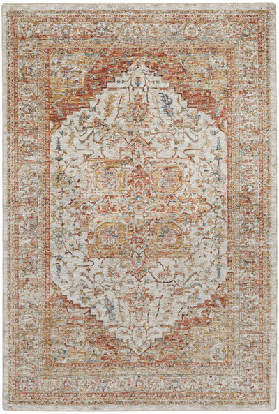 product image for Nourison Home Sahar Ivory Rust Vintage Rug By Nourison Nsn 099446898692 1 86