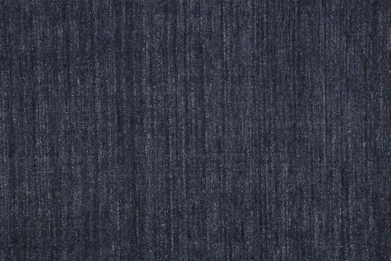 media image for Legros Hand Woven Navy Blue Rug by BD Fine Texture Image 1 231