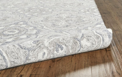 product image for Veran Hand Tufted Taupe and Blue Rug by BD Fine Roll Image 1 34