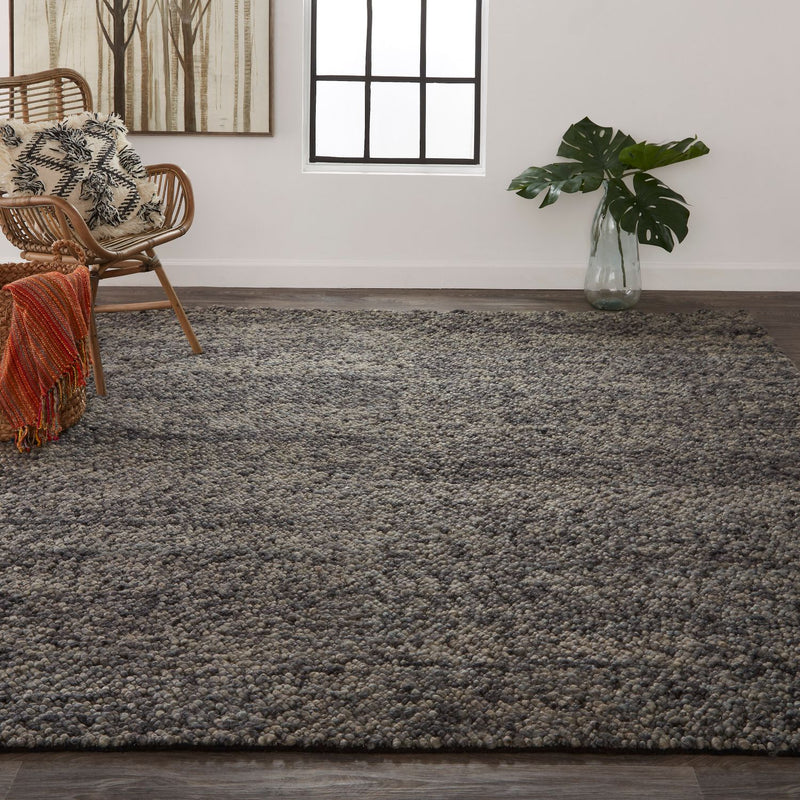 media image for Genet Hand Woven Chracoal Gray Rug by BD Fine Roomscene Image 1 24