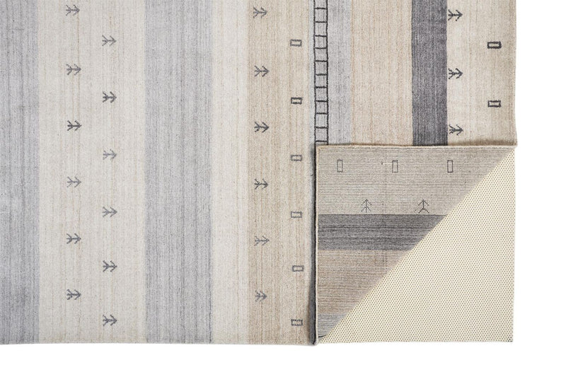 media image for Yurie Beige and Gray Rug by BD Fine Fold Image 1 218