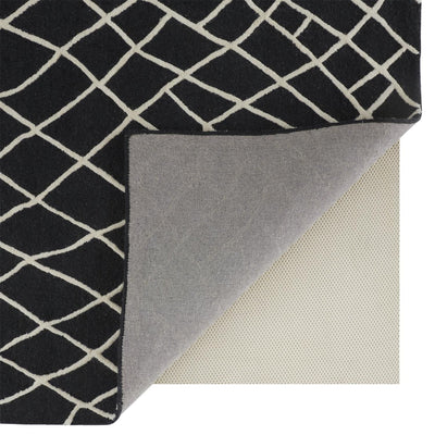 product image for Cavan Hand Tufted Black and Ivory Rug by BD Fine Fold Image 1 33
