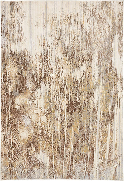 product image of Parker Ivory and Brown Rug by BD Fine Flatshot Image 1 554