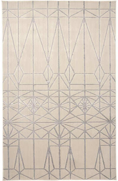 product image for Orin Ivory and Silver Rug by BD Fine Flatshot Image 1 51