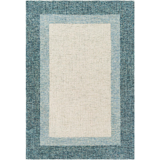 media image for Elena Wool Blue Rug Flatshot Image 269