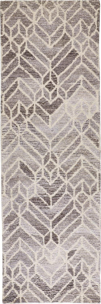 product image for Palatez Hand Tufted Opal Gray and Warm Rug by BD Fine Flatshot Image 1 74