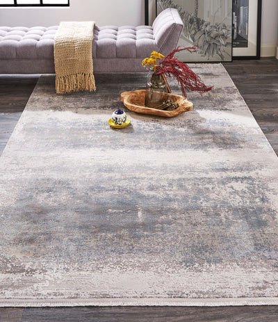 product image for Lindstra Gray and Silver Rug by BD Fine Roomscene Image 1 97