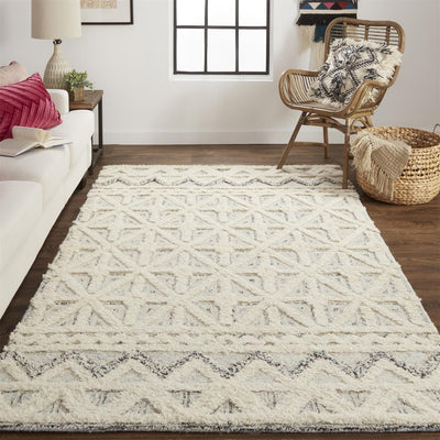 product image for Elika Hand Tufted Ivory Rug by BD Fine Roomscene Image 1 6