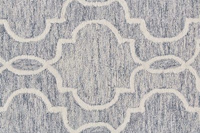 product image for Natal Hand Tufted Gray and Ivory Rug by BD Fine Texture Image 1 32