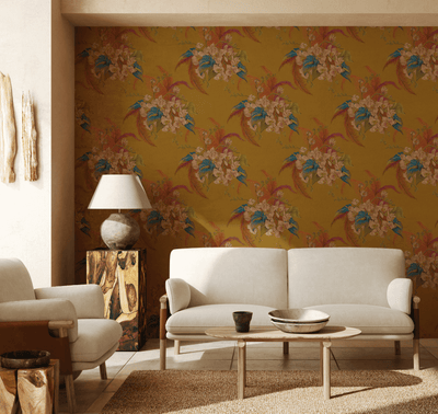 product image for Eileen Wallpaper in Ochre 51