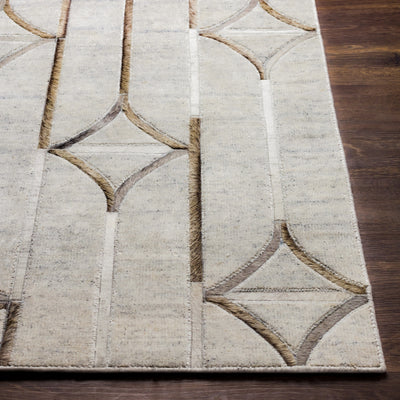 product image for Eloquent Viscose Ivory Rug Front Image 72