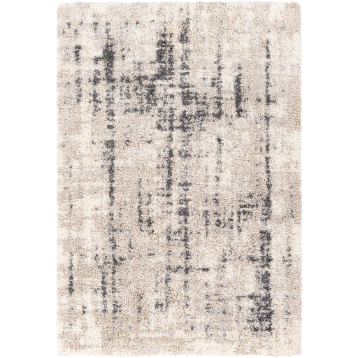 media image for Eskimo Shag Beige Rug Flatshot Image 264