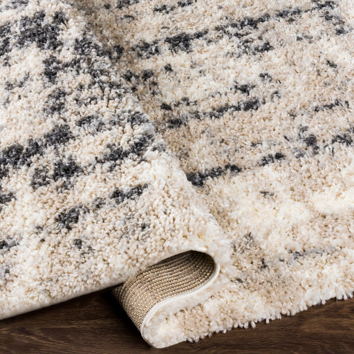 media image for Eskimo Shag Beige Rug Fold Image 238