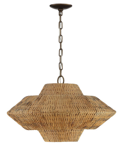 product image for Luca Rattan 3 Tier Chandelier By Lumanity 2 12