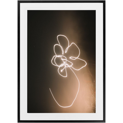 product image for moon flower framed photo 5 52