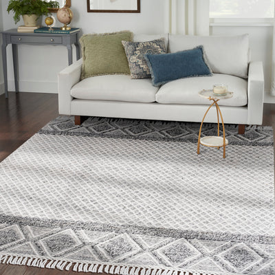 product image for series 3 handmade grey ivory rug by nourison 99446882813 redo 4 44