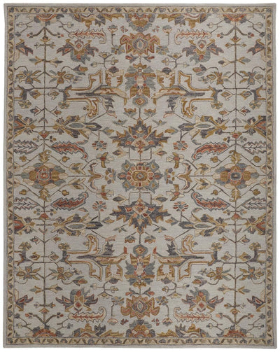 product image for Faris Hand Tufted Gray and Gold Rug by BD Fine Flatshot Image 1 86