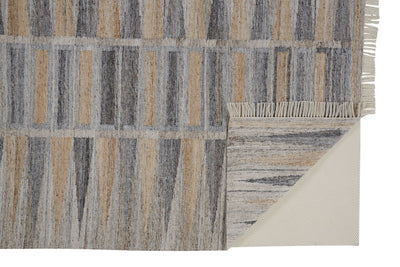 product image for Elstow Latte Tan and Gray Rug by BD Fine Fold Image 1 88