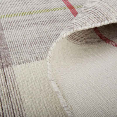 product image for Moya Flatweave Tan and Brown Rug by BD Fine Roll Image 1 12