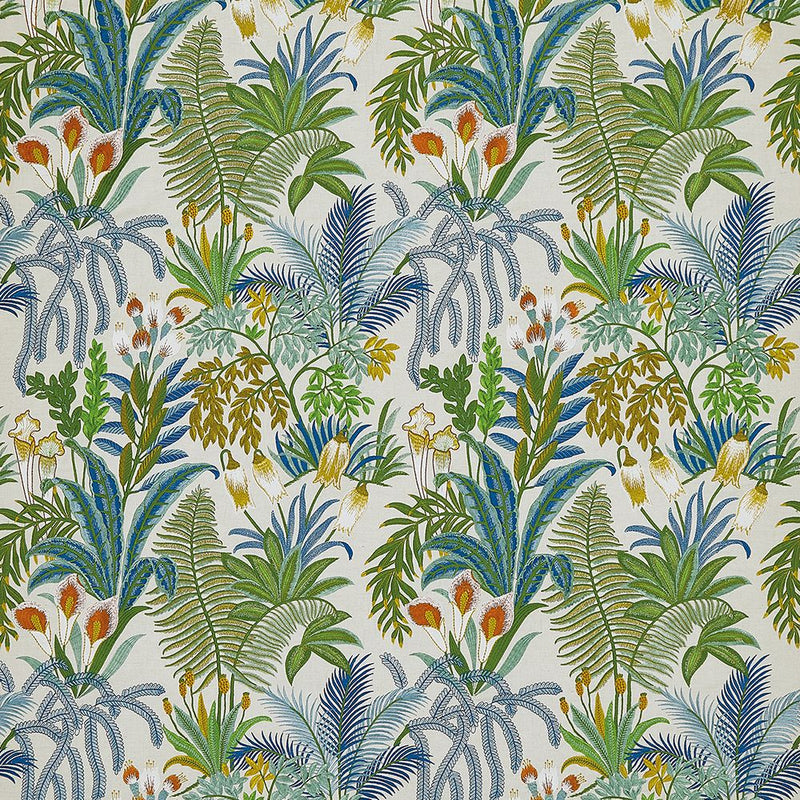 media image for Rhapsody Calla Lily Azure Fabric 221