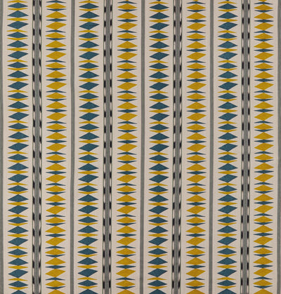 product image for Irisa Samira Petrol/Gold Fabric 95