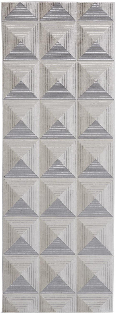 product image for Orin Gray and Silver Rug by BD Fine Flatshot Image 1 12