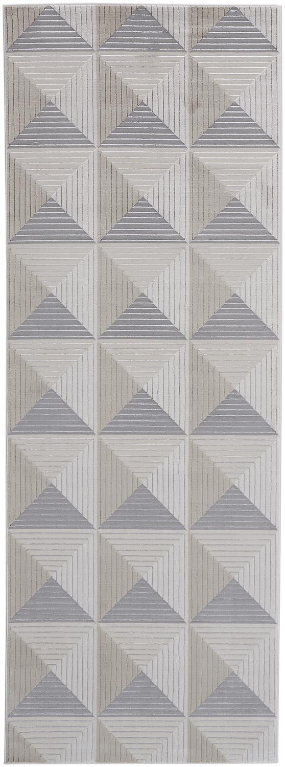media image for Orin Gray and Silver Rug by BD Fine Flatshot Image 1 247