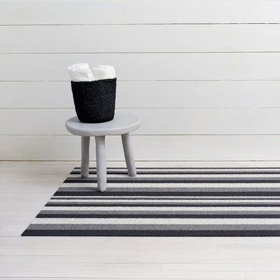 product image for bounce stripe shag mat by chilewich 200779 001 3 57