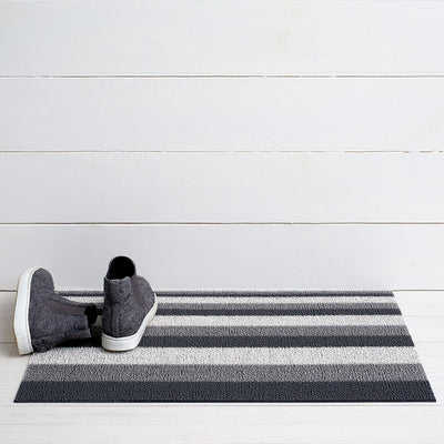 product image for bounce stripe shag mat by chilewich 200779 001 1 79