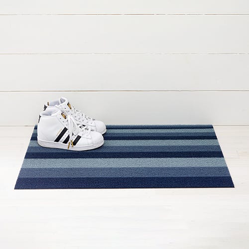 media image for bounce stripe shag mat by chilewich 200779 001 4 237