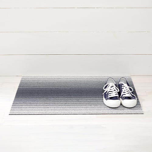 media image for fade stripe shag mat by chilewich 200789 003 6 23