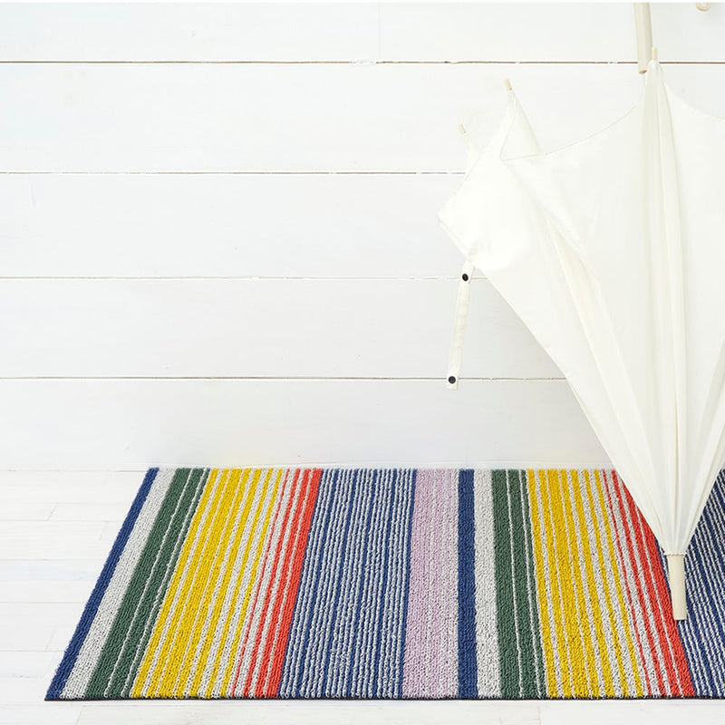 media image for pop stripe shag mat by chilewich 200826 001 2 298