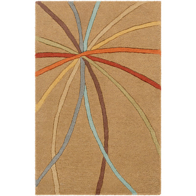 product image for Forum Wool Tan Rug Flatshot 3 Image 98