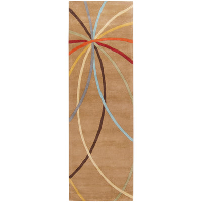 product image for Forum Wool Tan Rug Flatshot 4 Image 70